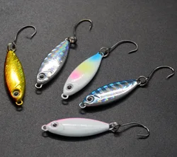 Shore Cast Jigs 3g/5g: señuelo jig para agua salada y dulce, compacto
