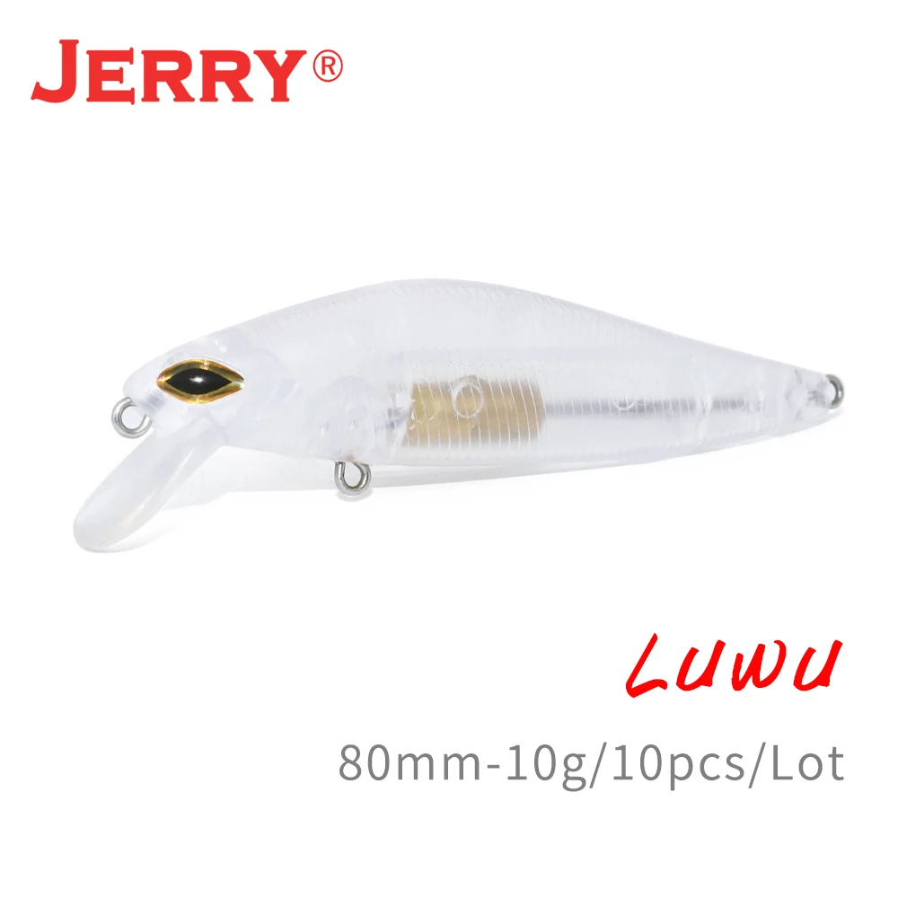 Señuelo Jerry Luwu casting lejano – Pececillo de buceo sin pintar - imagen 5