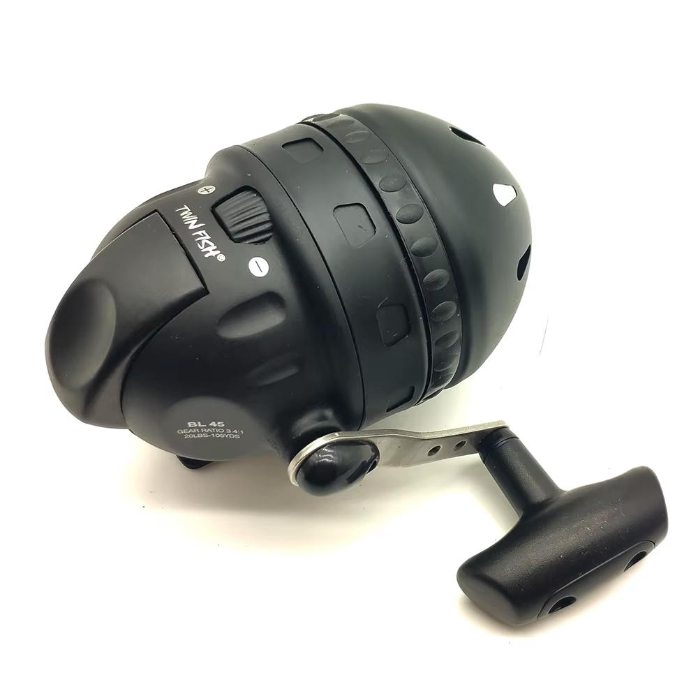 Carrete cerrado BL45 metálico para pesca
