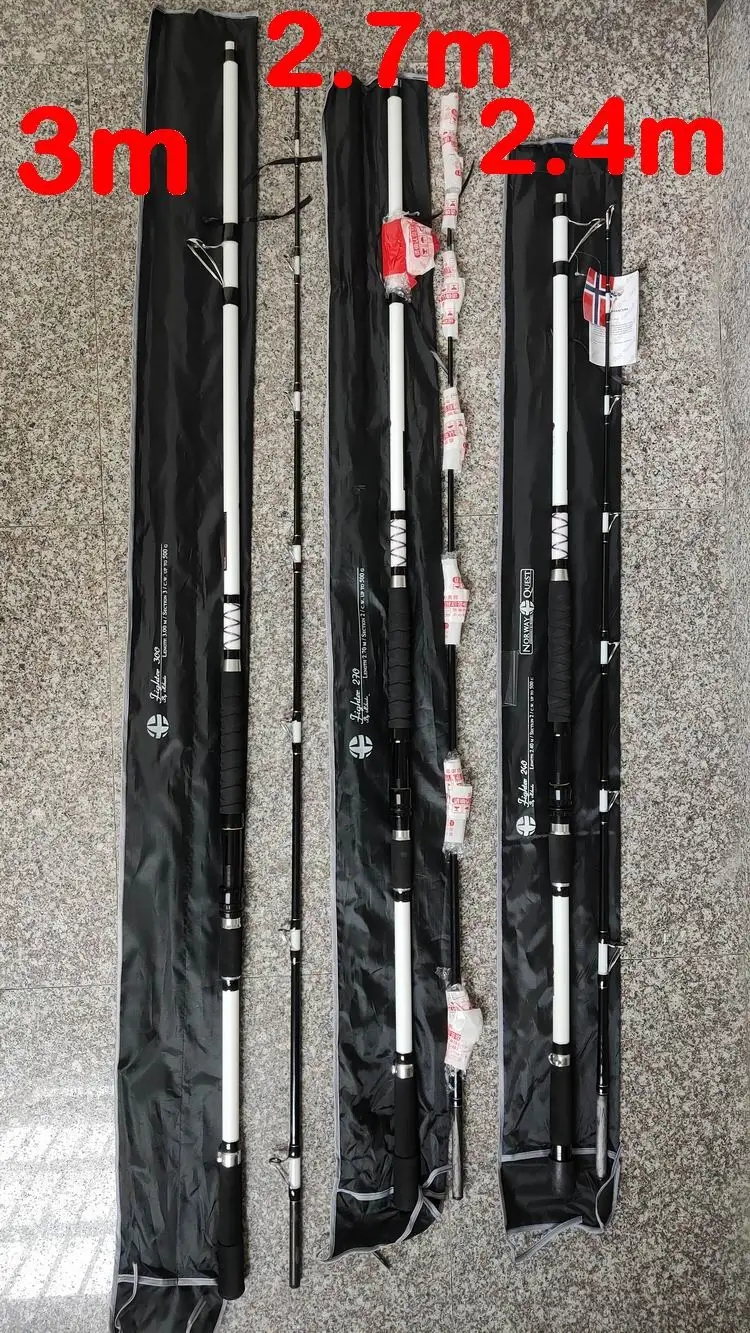 Punta ZZ30 de fibra de carbono para pesca en aguas profundas