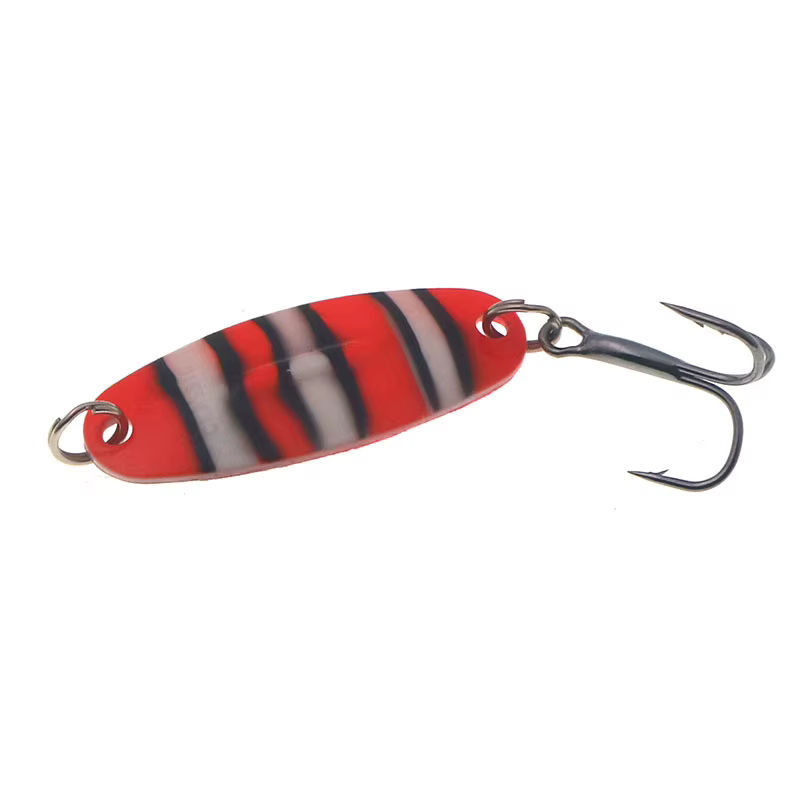 Cuchara giratoria Pesca duro 4g – Triple para trucha y lucio - imagen 4