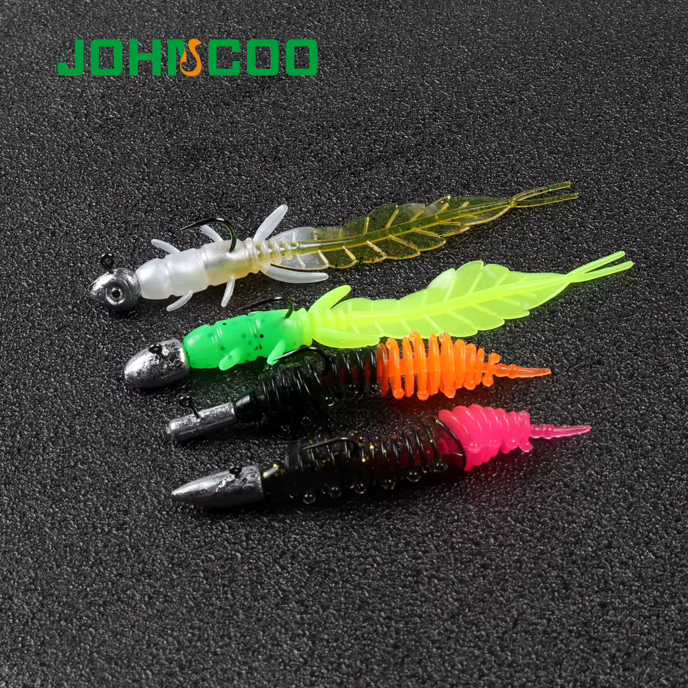 JOHNCOO Swimbait Vinilo Silicona – Cebo para perca - imagen 5
