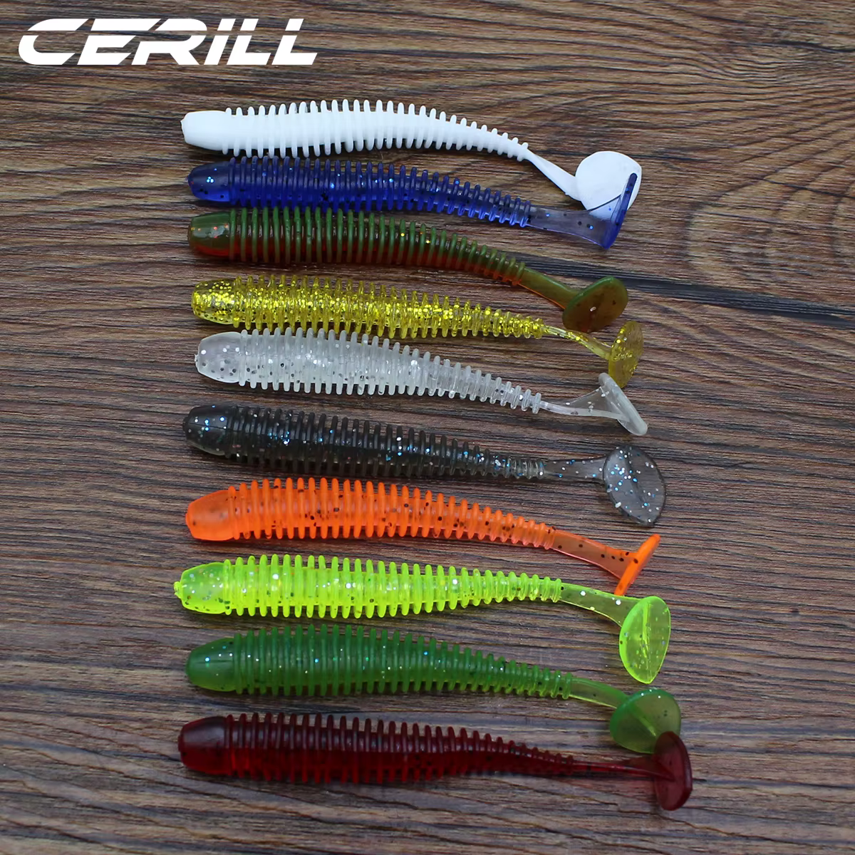 Set completo de 10 señuelos Ceril