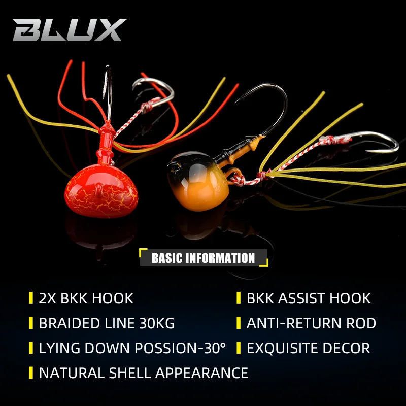 Kabura Jig Blux Control Profondo 30g – Cab-head para dorada en mar - imagen 2
