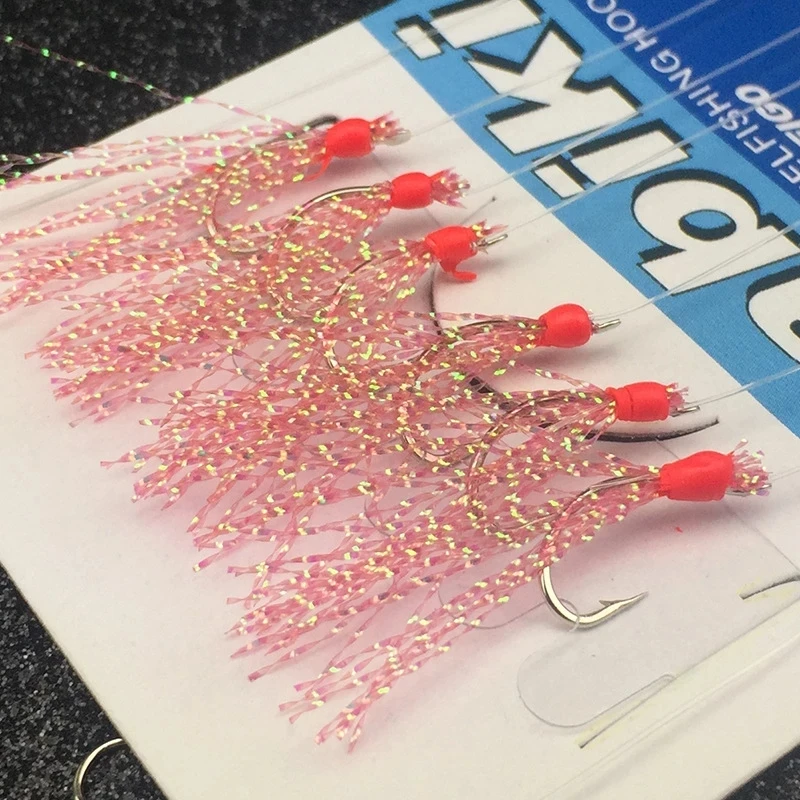 Sabiki de anzuelos de cuerda para pesca en mar: arenque y caballa - imagen 5