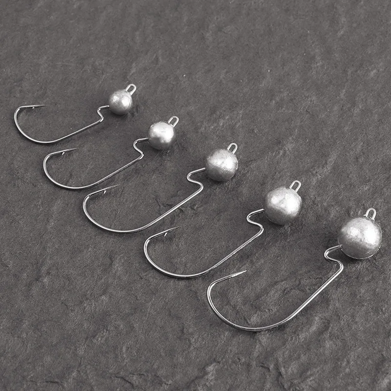Jig Head J320 anzuelo manivela ancha para vinilo de pesca - imagen 3