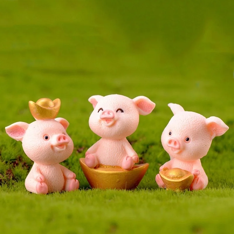 Figuras miniatura para decorar vallas, jardineras y rincones