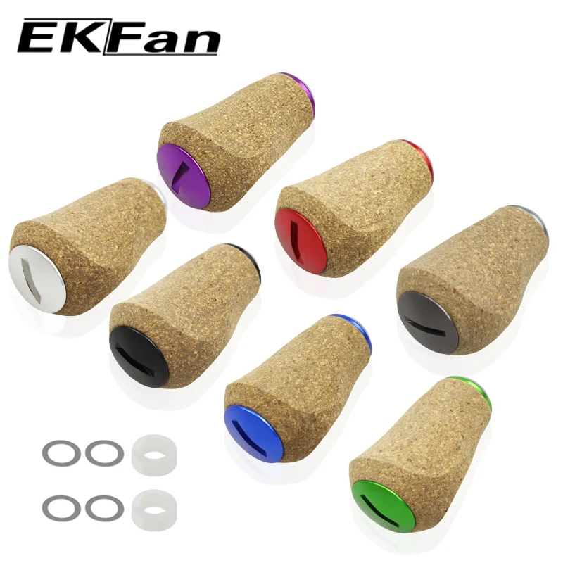 Perilla de madera suave para carrete de pesca EKfan