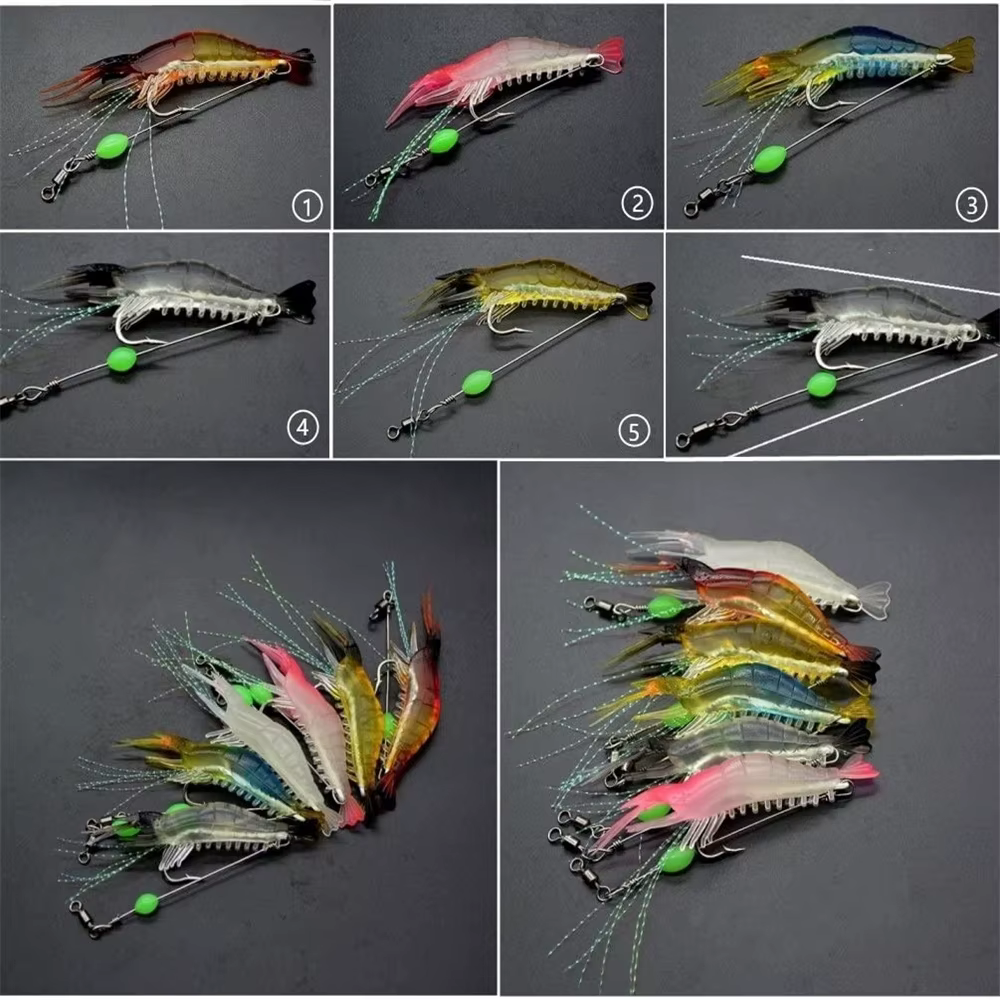 Swimbait blando luminoso 8cm/5g – Señuelo para lubina, trucha y salmón - imagen 4
