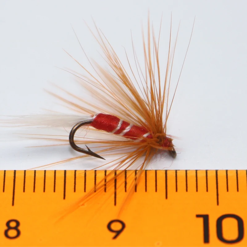 Mosca de trucha ICERIO anzuelo rojo #14