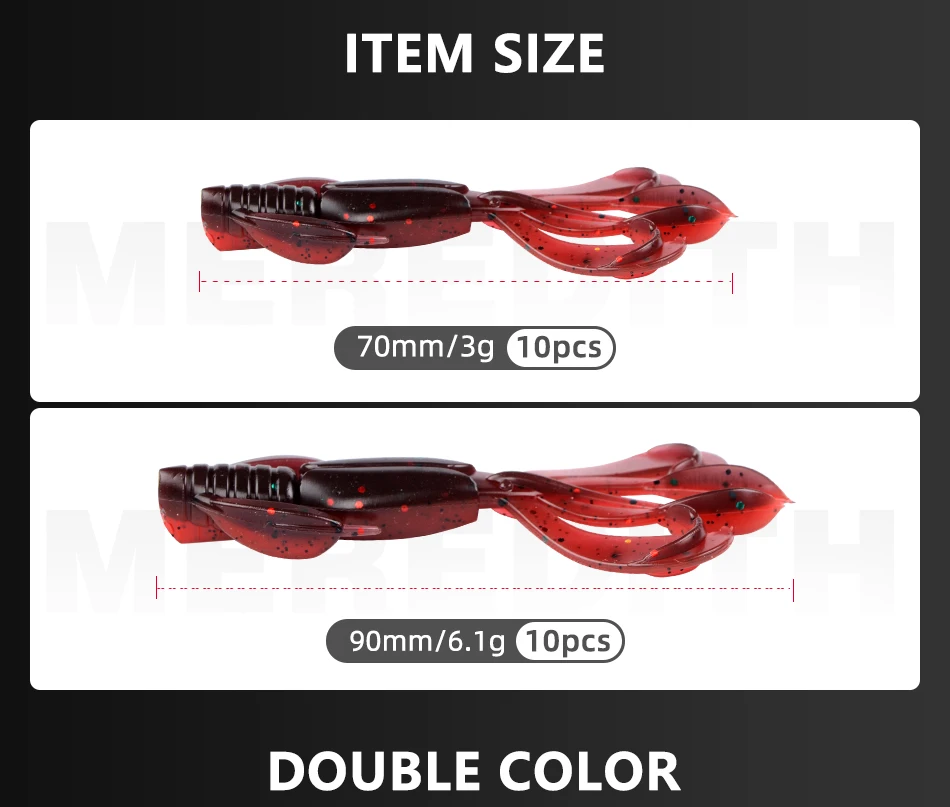 Ejemplo de pesca con MEREDITH Crazy Flapper