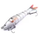 Swimbait cebo duro realista con anzuelo triple para lubina y trucha - imagen 2