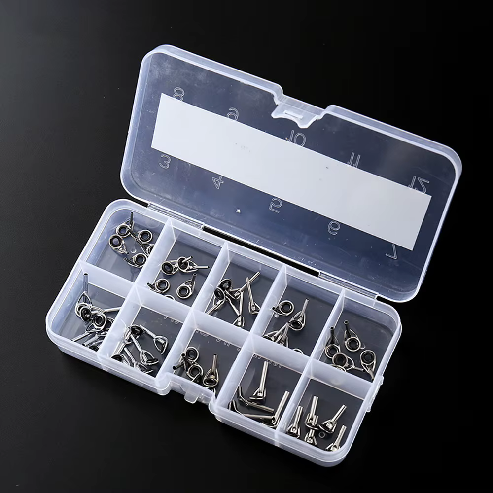 Anillas Cerámica Caña Pescar – Kit Reparación Varios Tamaños - imagen 4