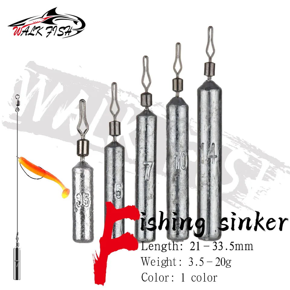 WALK FISH Cebos de Pesca Plomo Tiro Directo Anzuelos