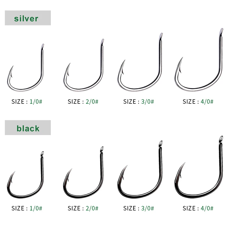 PROBEROS Anzuelos Jigging para lucio – Acero carbono resistente