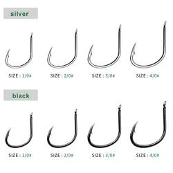 PROBEROS Anzuelos Jigging para lucio – Acero carbono resistente