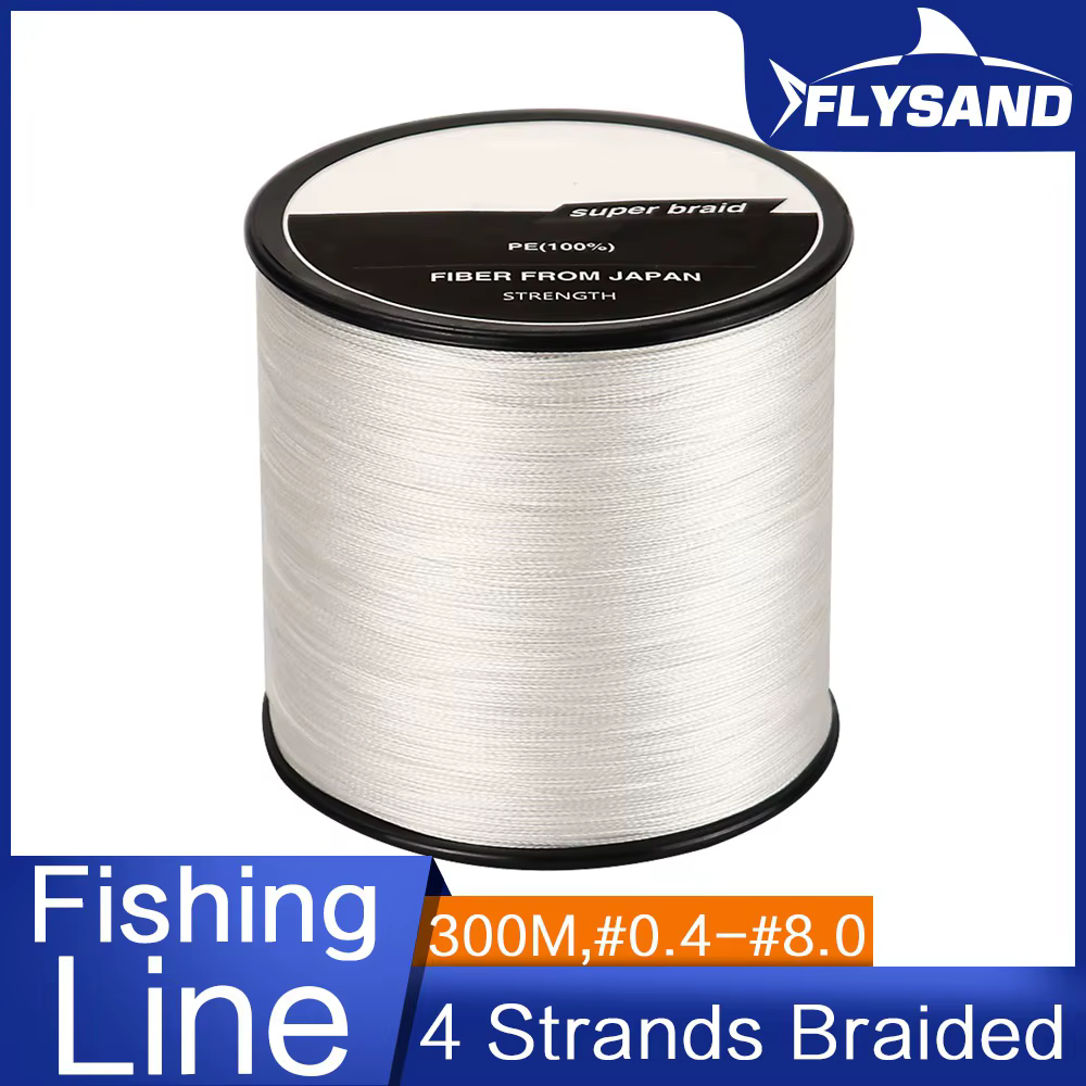 FLYSAND Sedal para carpa 4 hebras 300m 8-100lb - imagen 2