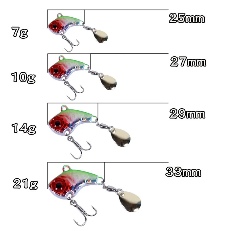 Señuelo con vibración Mycena VIB – para pesca