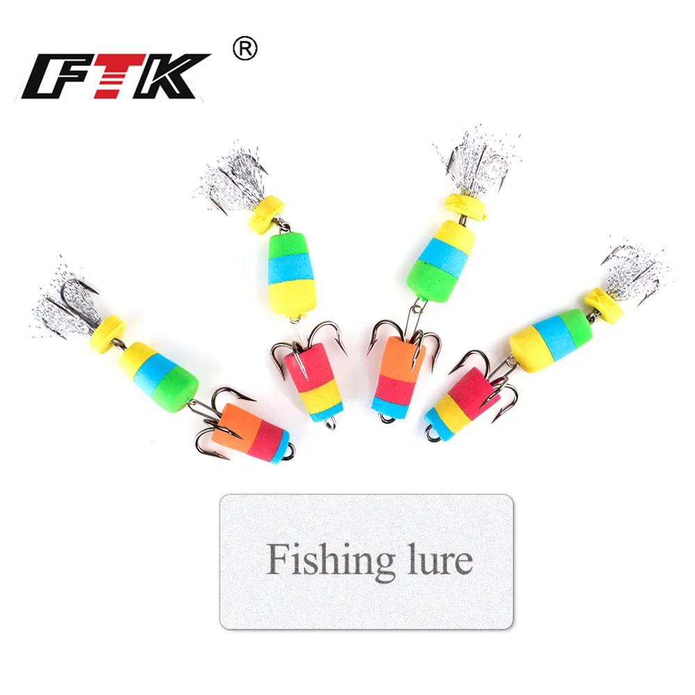 FTK Mandula con pluma y anzuelo triple swimbait para lucio y lubina - imagen 5