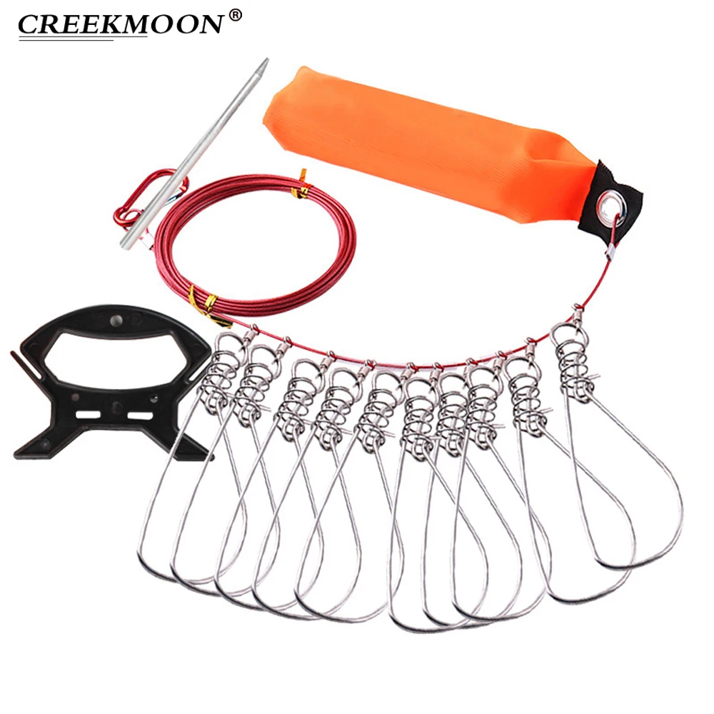 Hebillas de acero para peces vivos: control de flotabilidad - imagen 3