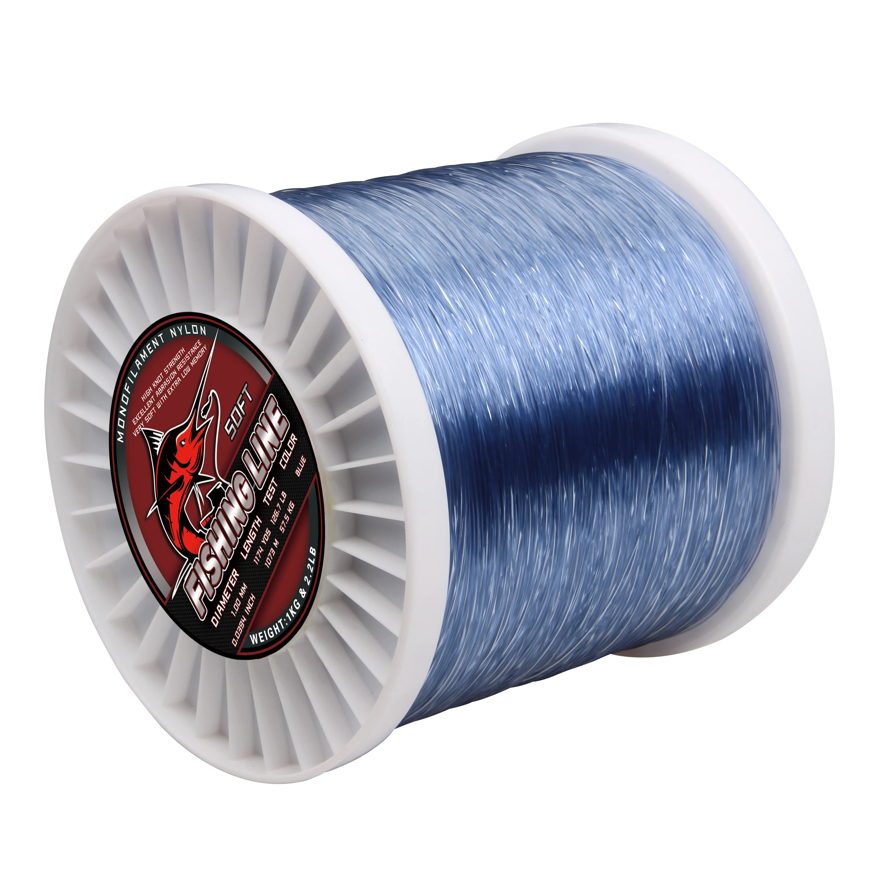 Sedal monofilamento nailon resistente agua dulce y salada