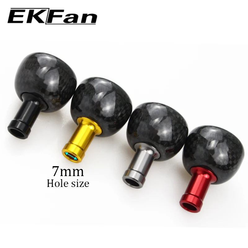 Perilla de Carbono EKfan para Carrete Baitcast Daiwa Shimano - imagen 3
