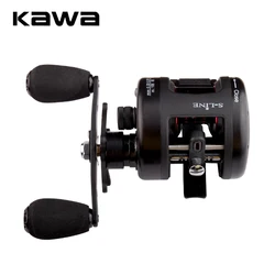 KAWA Carrete de Mar – 9+1 rodamientos, tambor fundido, 6kg arrastre