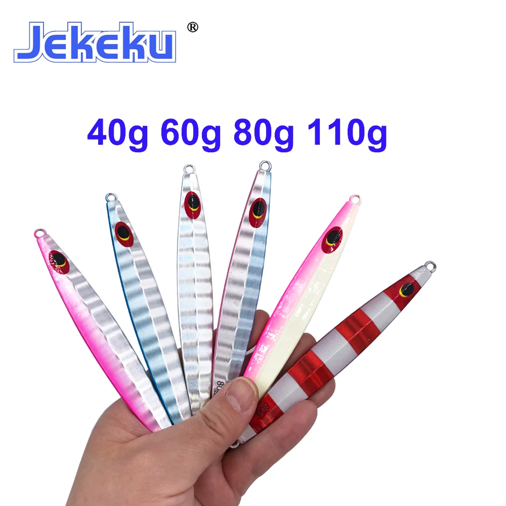 JEKEKU señuelo de jigging lento – cuerpo duro para agua salada - imagen 2
