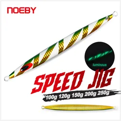 NOEBY Speed Metal Jig – Señuelo de metal para jigging en alta mar