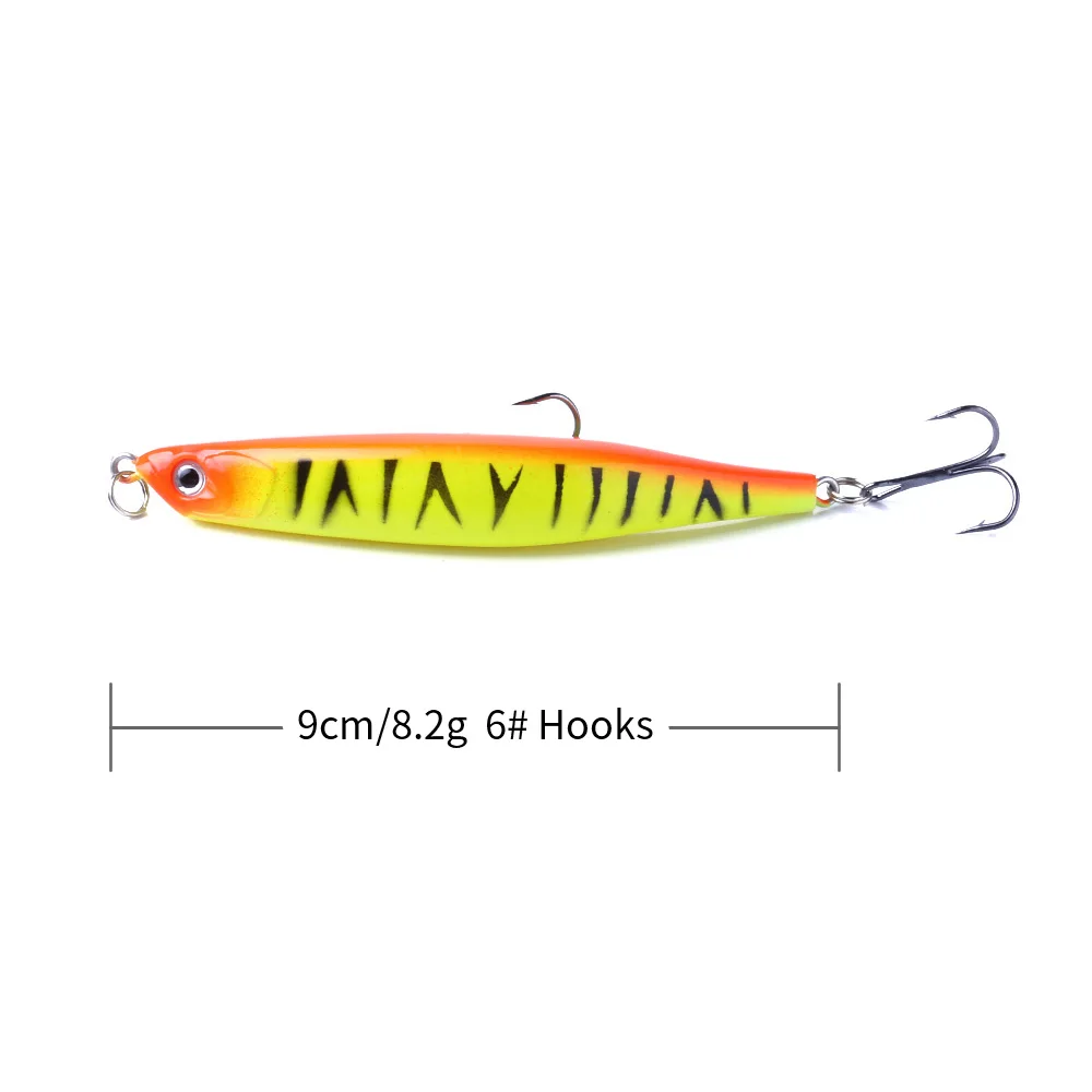 Señuelo Minnow Articulado 9cm – Lucio y Carpa en Agua Dulce - imagen 5