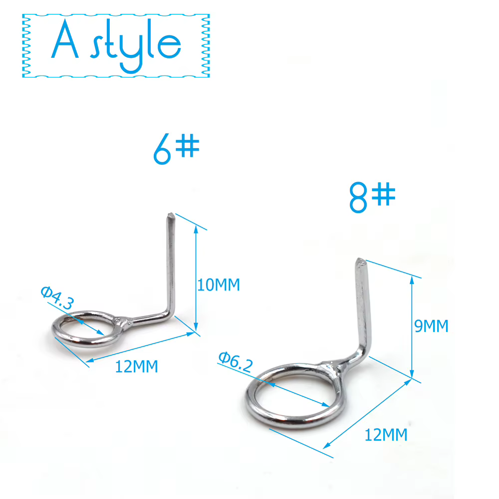 Anillos de acero inoxidable para guías de caña de pescar MNFT - imagen 3