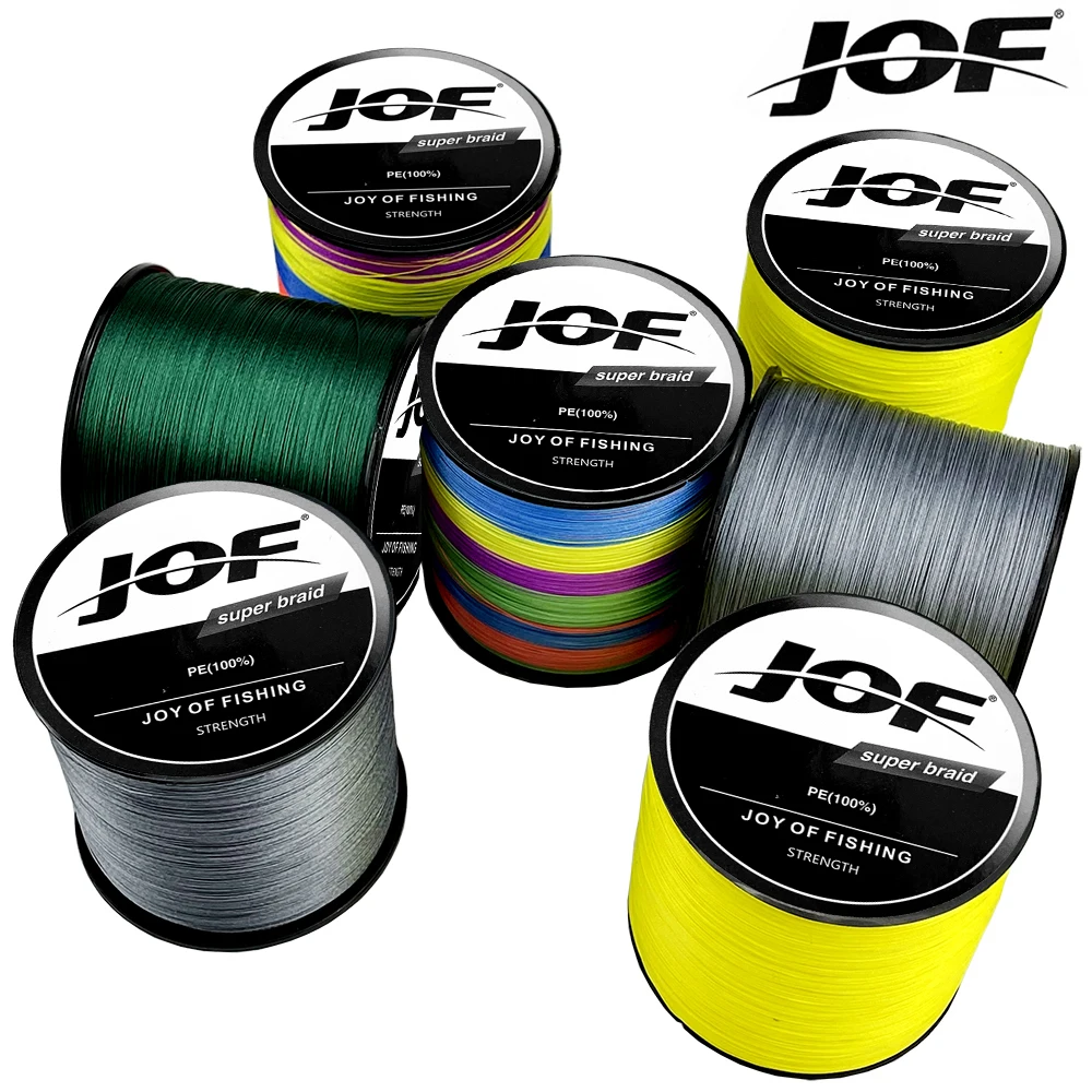 JOF X12 línea trenzada multifilamento PE – 20-120lb mar
