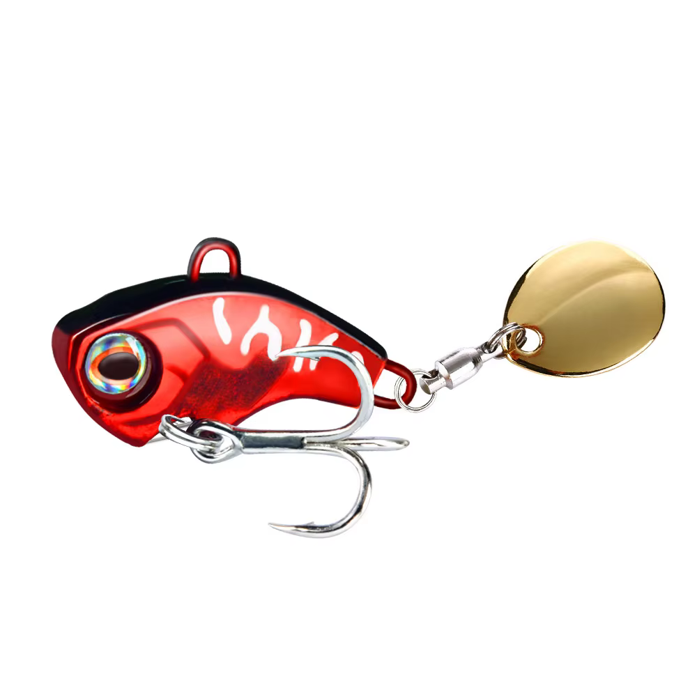 Mini VIB cebo vibratorio trucha pesca invierno - imagen 5