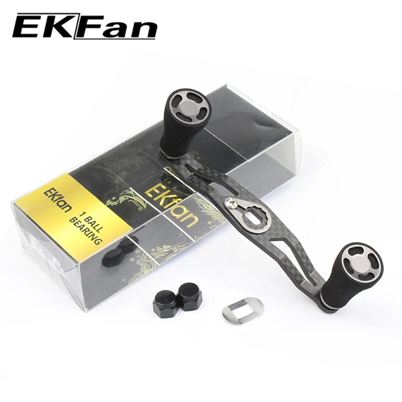 Mango de carbono Ekfan 105mm con knob EVA – Compatibilidad Daiwa Shimano Baitcast - imagen 3