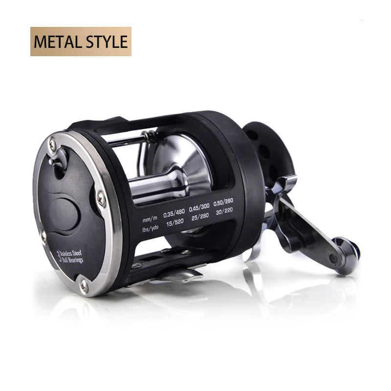 Carrete Lizard Fishing TSSD para surf marino, baitcasting y trolling - imagen 2