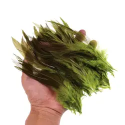 Bimoo Plumas Saddle Hackle para montaje de moscas