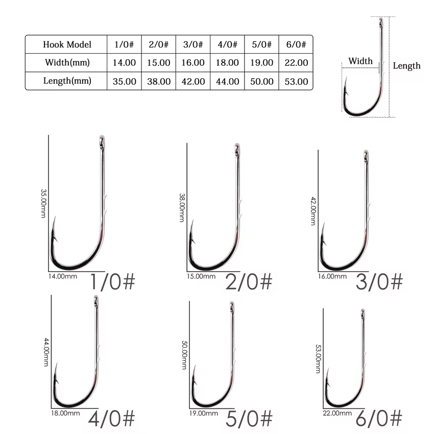 Anzuelos Jig Head acero carbono – Para gusano vinilo - imagen 2