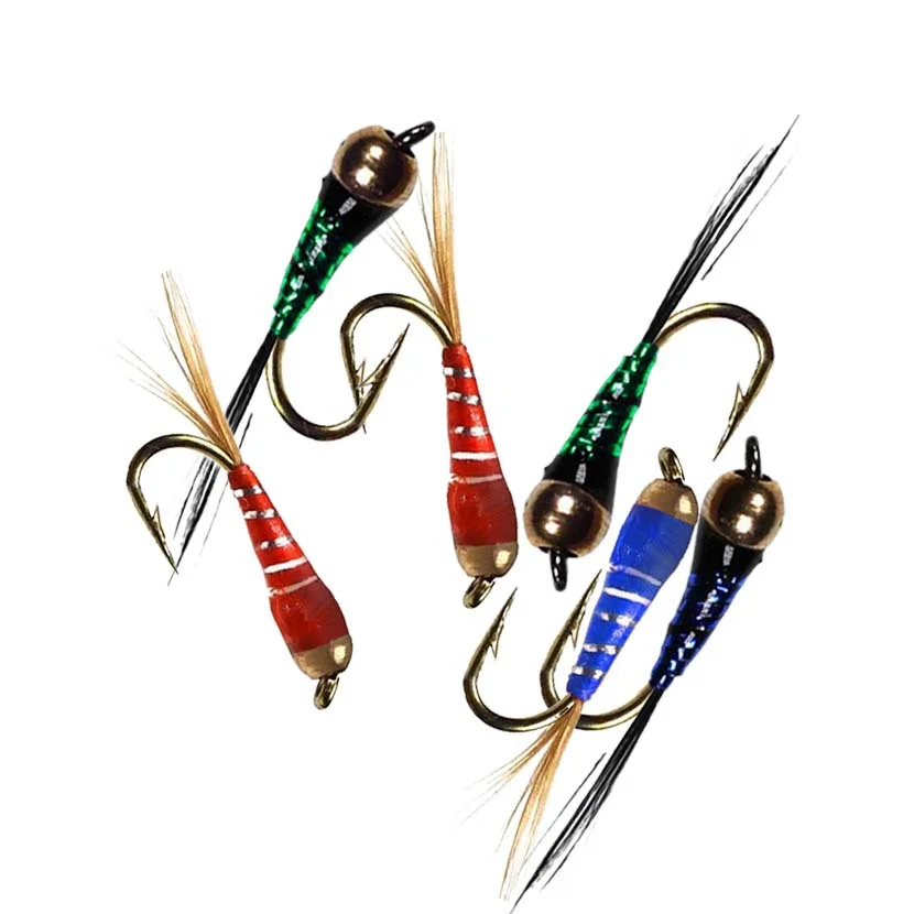 Cebo artificial de pesca con mosca para trucha: ninfas, secas y húmedas - imagen 3