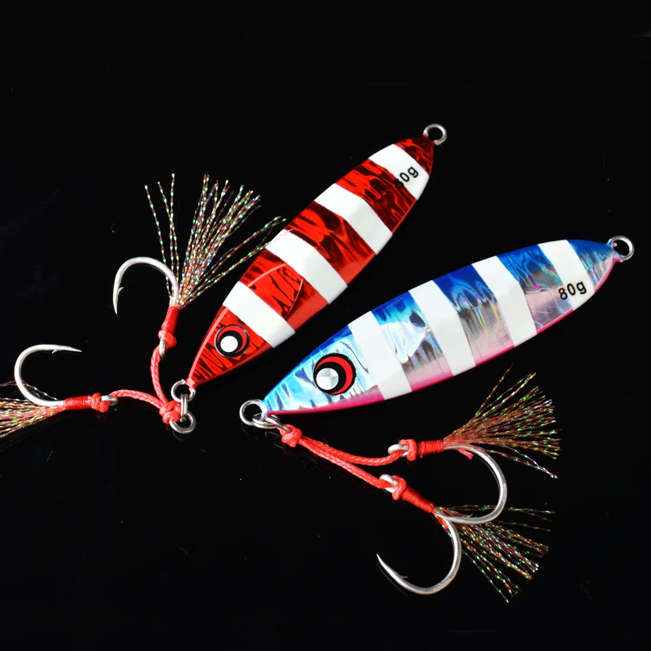 Señuelo Jigging Slow Pitch luminoso – Metal Jig para agua salada - imagen 4