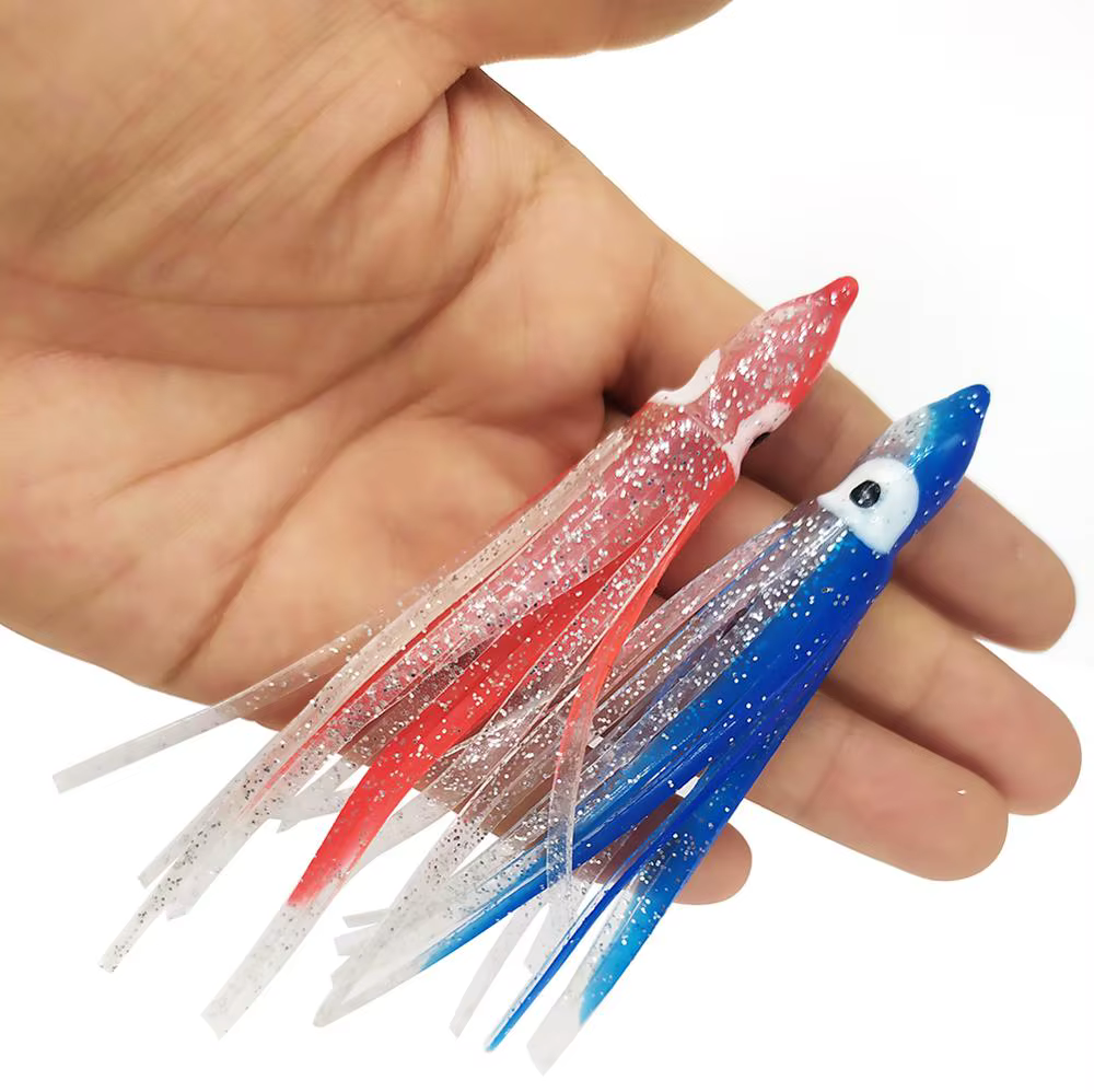 Vinilo pulpo 11cm – Falda calamar para jigging y eging - imagen 4