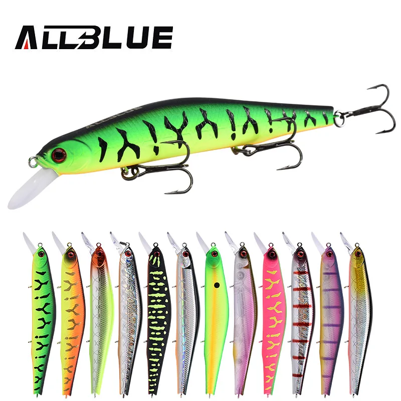 ALLBLUE VULCAN 130SP – Señuelo Wobbler Minnow Suspensión neutra magnética - imagen 5