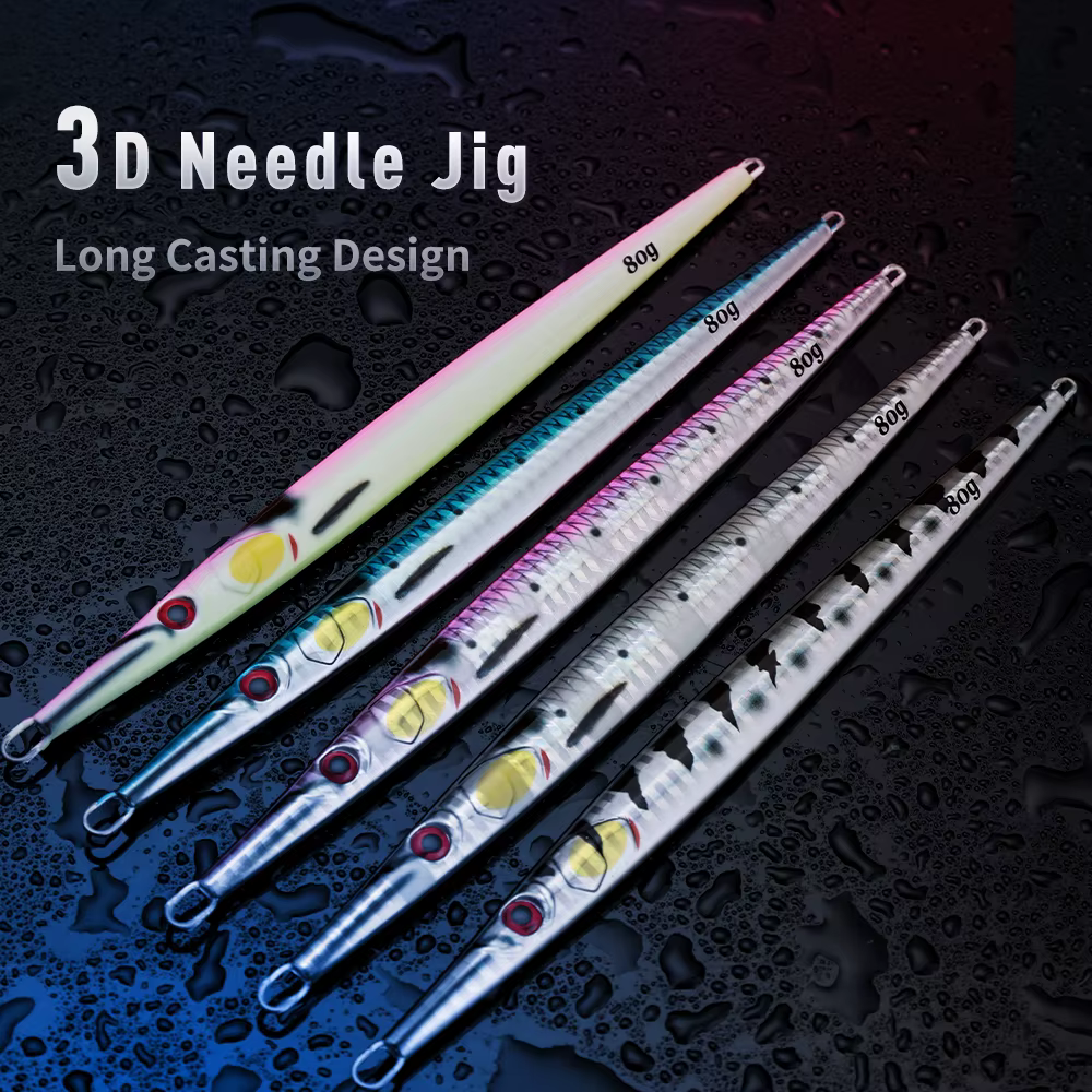 JIGGINGPRO Señuelos de jigging para pesca en agua salada - imagen 5