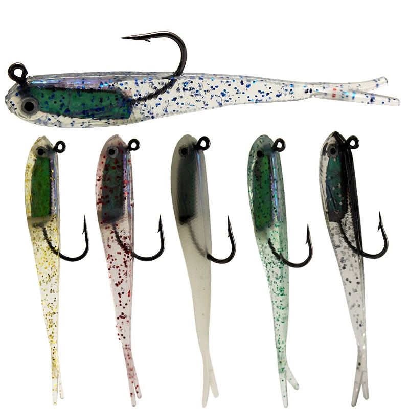 Señuelo blando wobbler de silicona – Flexible para pesca deportiva - imagen 2