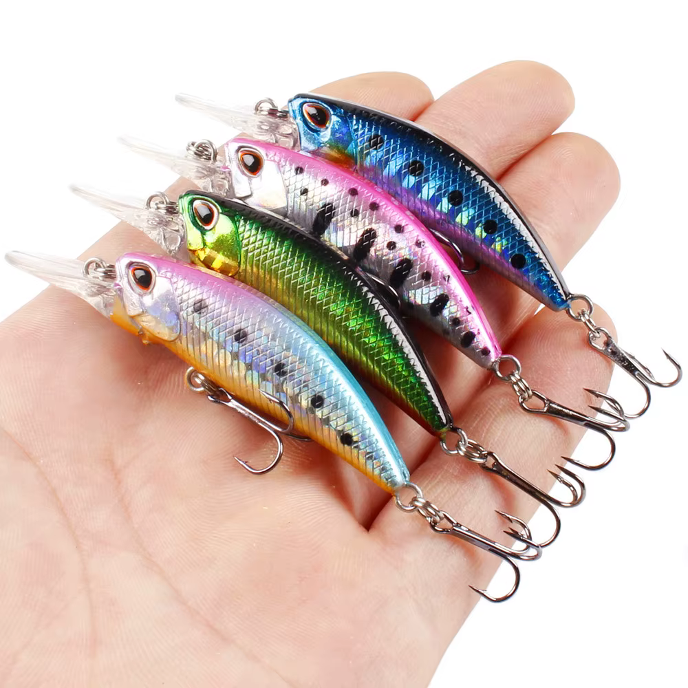 Crankbait hundido 6,5 cm 5g lubina – Ojos 3D realista - imagen 3