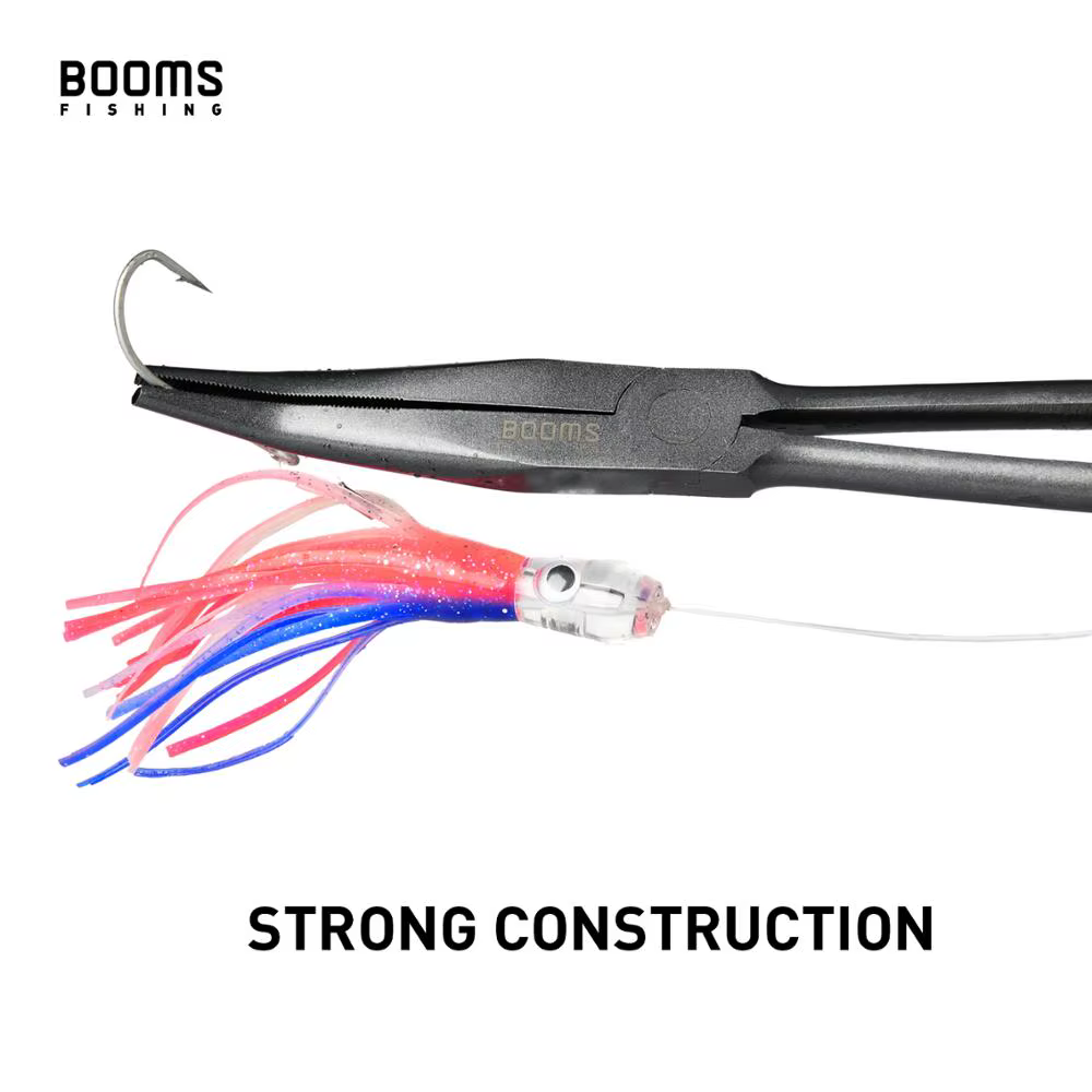 Booms Fishing F05 – Alicates Removedor Anzuelos Nasales con Cordón
