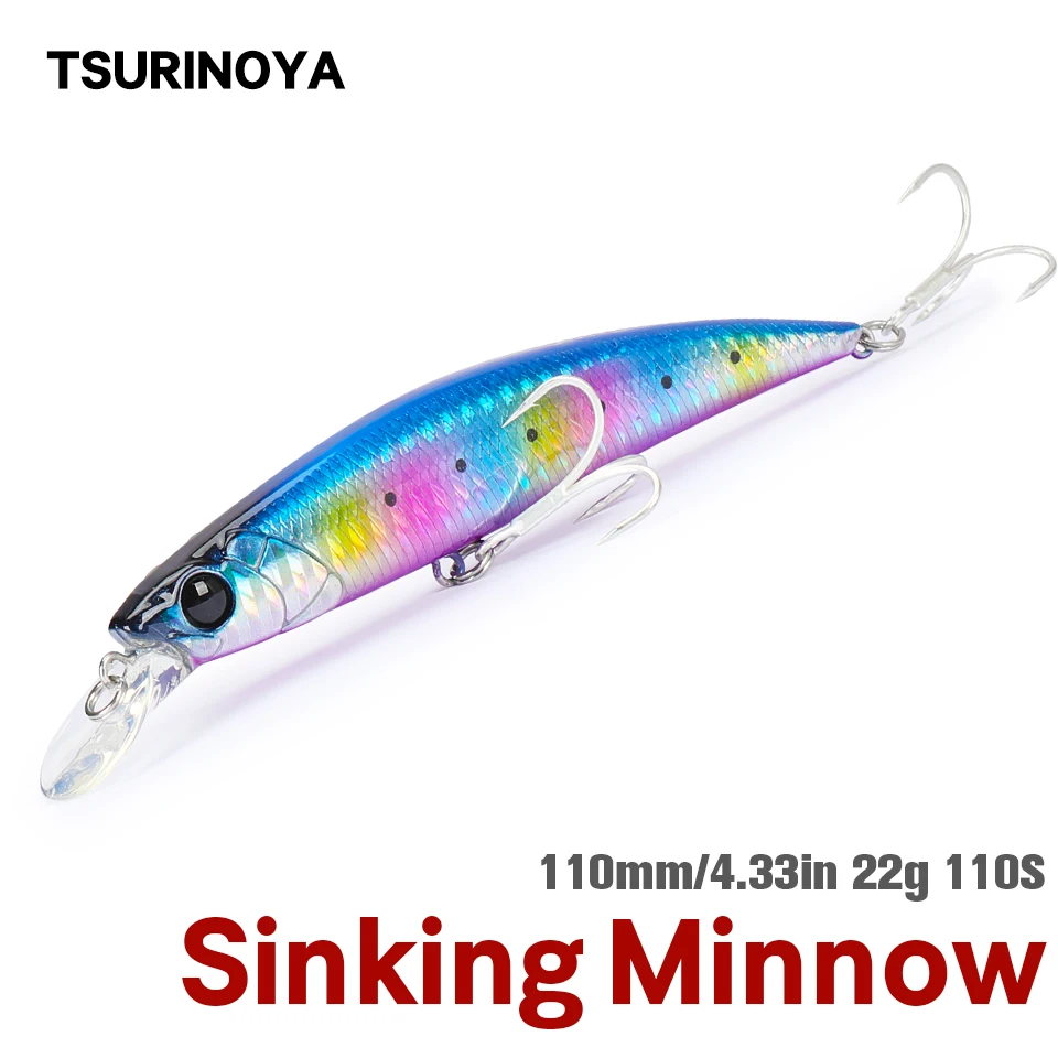Tsurinoya 110S Pececillo Hundido para Spinning