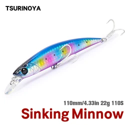 Tsurinoya 110S Pececillo Hundido para Spinning