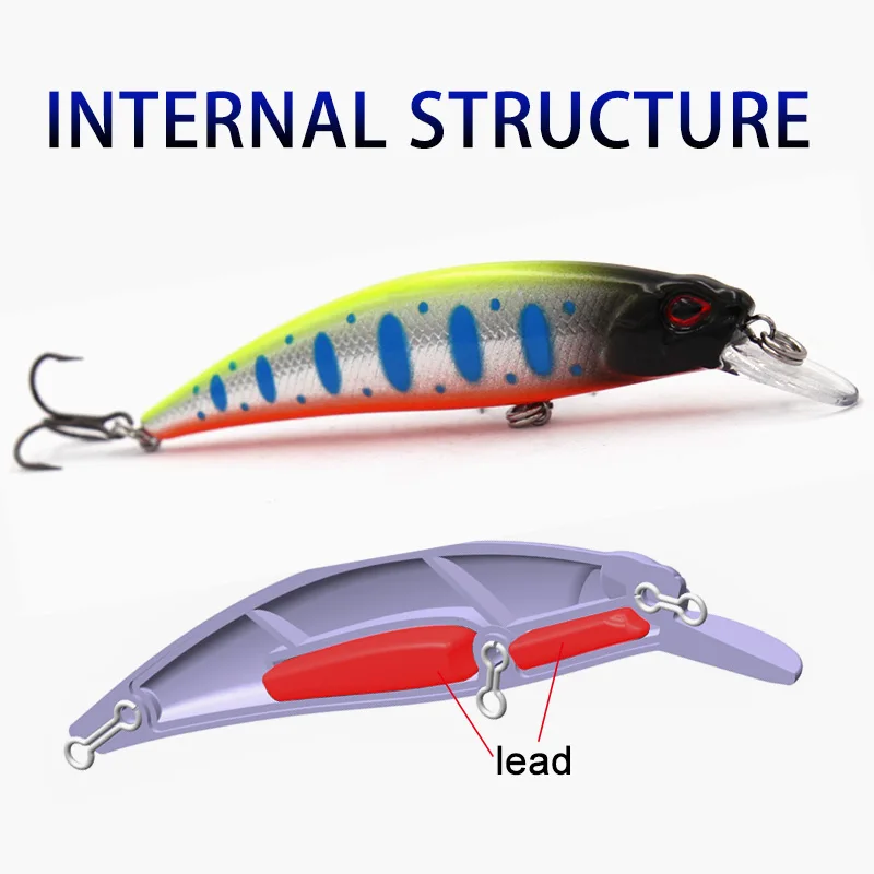 Señuelo Jerkbait Wondershot A09 – Hundimiento para lubina - imagen 3