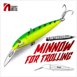 NOEBY Crankbait – Señuelo de arrastre profundo con labio metálico para mar