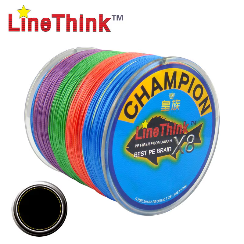 GHAMPION LineThink X8 – Hilo de pescar multifilamento PE trenzado - imagen 2